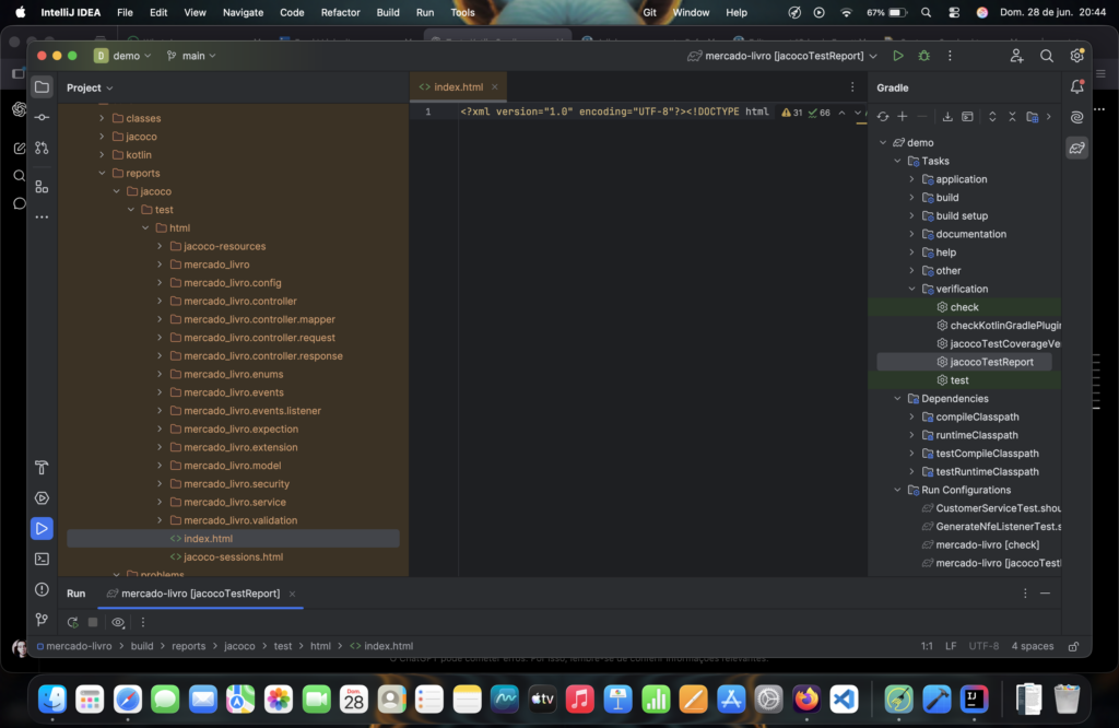 Testes Unitários com Spring Boot, Kotlin, MockK e JaCoCo