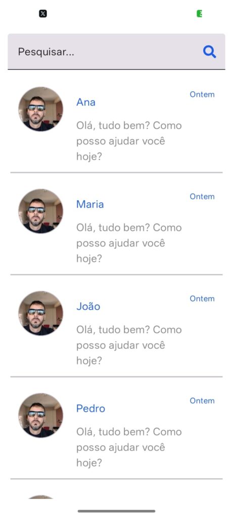 Aplicativo de Chat em jetpack compose